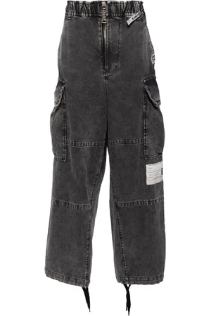 Maison Mihara Yasuhiro Pantalones militares con costuras