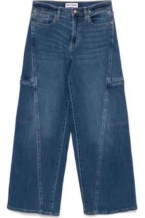 DKNY Vaqueros anchos de talle alto