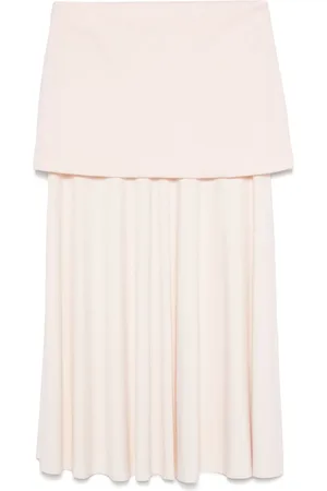 Jil Sander Falda larga a capas
