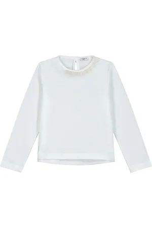Il gufo Camiseta con detalle de volantes