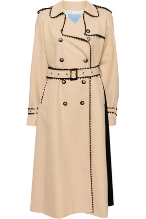 Macgraw Gabardina con diseño cruzado