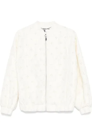 NISSA Chaqueta bordada en jacquard