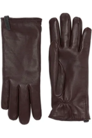 Brunello Cucinelli Guantes estilo pull-on