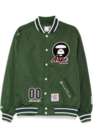 A Bathing Ape Chaqueta bómber con logo Moonface