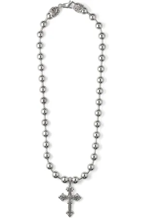 EMANUELE BICOCCHI Collar de cadena redonda con cruz colgante