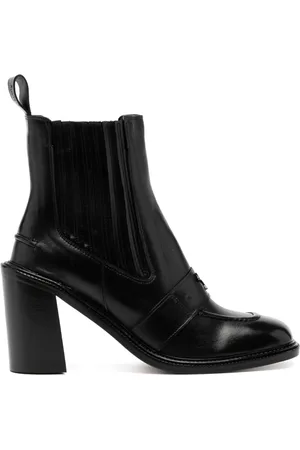 Maison Kitsuné Botas tipo mocasines con tacón de 80 mm
