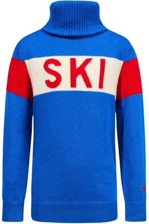 Perfect Moment Jersey bordado con cuello vuelto