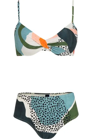 Lygia & Nanny Bikini Veronica con estampado abstracto