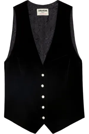 Zadig & Voltaire Chaleco Emaux de terciopelo