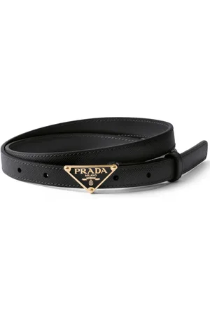 Prada Cinturón de piel saffiano