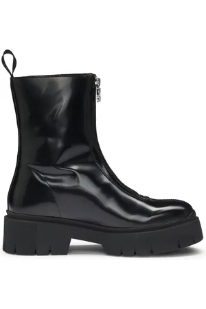 HUGO BOSS Botas con placa del logo