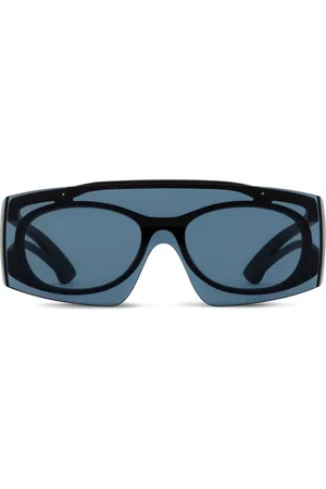Alexander McQueen Gafas de sol con logo estampado