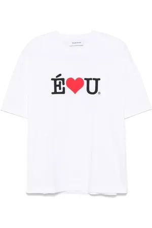 Etudes Camiseta con eslogan estampado