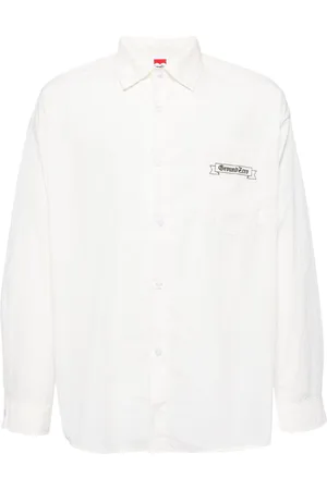 Ground Zero Camisa con logo estampado