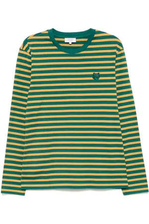 Maison Kitsuné Camiseta Fox Head de manga larga
