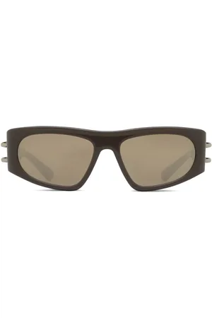 Alexander McQueen Gafas de sol con montura cuadrada