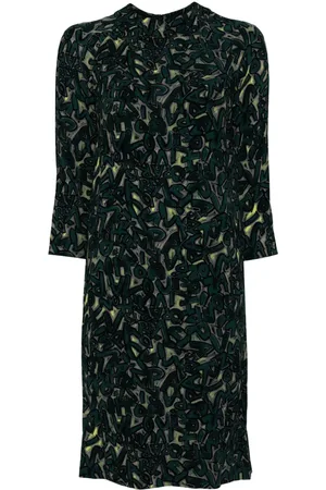 LOUIS VUITTON Vestido con estampado de grafiti 1990-2000
