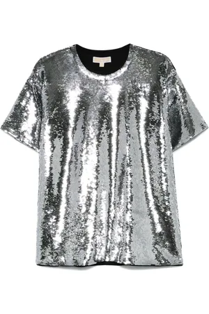 Michael Kors Camiseta con lentejuelas