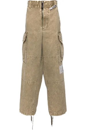 Maison Mihara Yasuhiro Pantalones militares con costuras