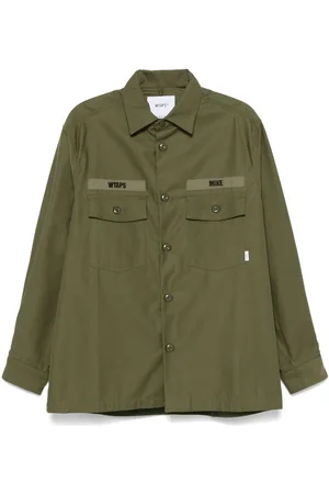 Wtaps Camisa con logo bordado
