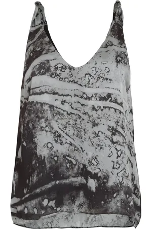 Uma Raquel Davidowicz Top de tirantes estampado