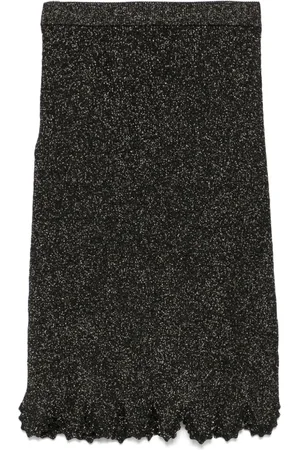 Chloé Falda midi festoneada