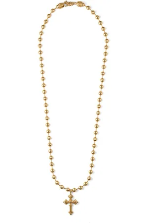 EMANUELE BICOCCHI Collar con colgante de cruz