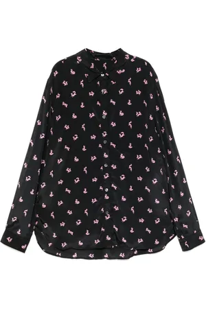 Maison Kitsuné Camisa con estampado Fox