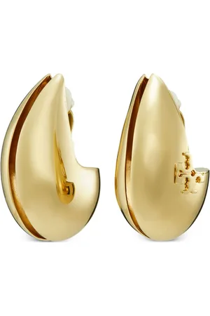 Tory Burch Pendientes de clip Wave