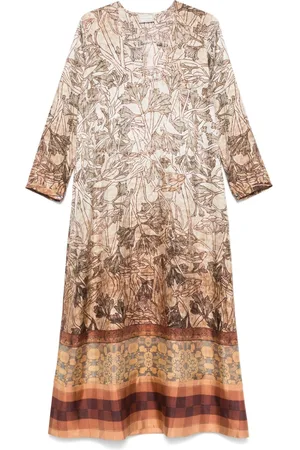 PIERRE-LOUIS MASCIA Vestido midi Cialda