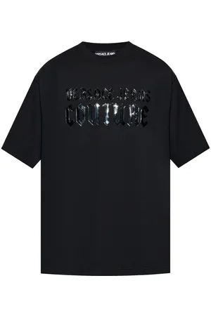 VERSACE Camiseta con parche del logo
