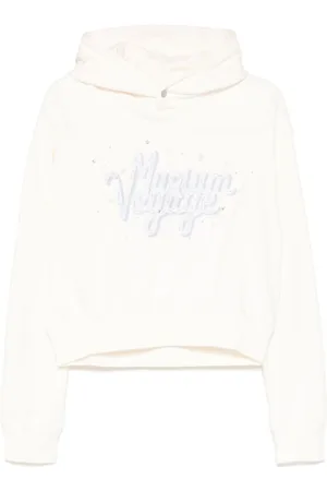 Musium Div. Sudadera con capucha y logo bordado