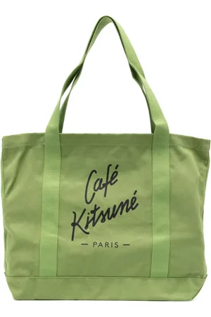 Café Kitsuné Bolso shopper con logo