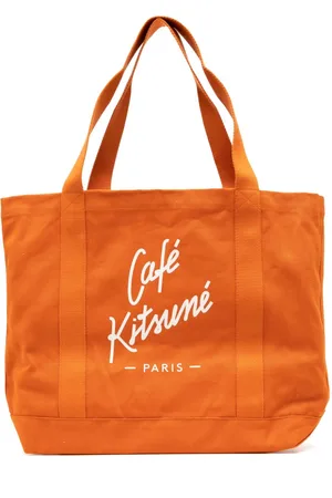 Café Kitsuné Bolso shopper con logo