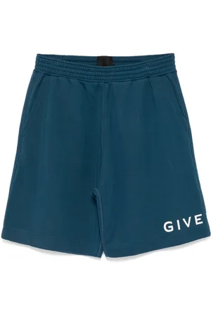Givenchy Bermudas con logo estampado