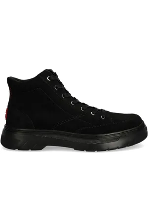 HUGO BOSS Zapatillas altas con parche del logo