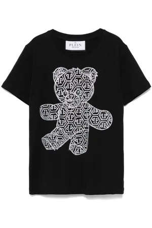 Philipp Plein Camiseta con motivo de oso