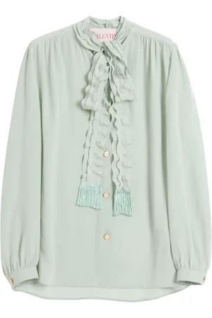 VALENTINO GARAVANI Camisa en crepé de china