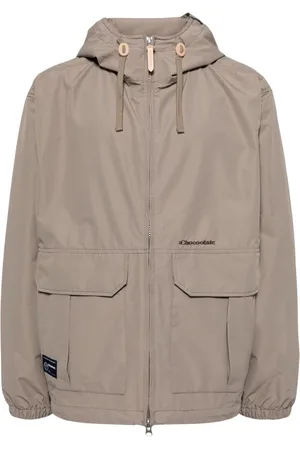 Chocoolate Chaqueta con capucha y parche del logo