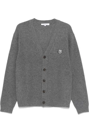Maison Kitsuné Cárdigan con parche Bold Fox Head