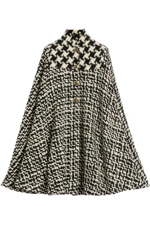 VALENTINO GARAVANI Capa de tweed Geometric