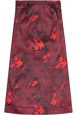 Ganni Falda larga estampada