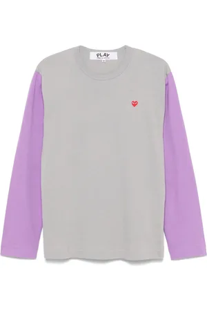 Comme des Garçons Camiseta con parche de corazón