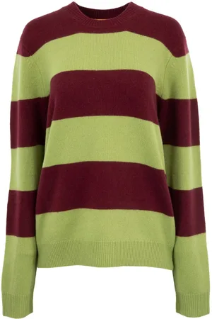 Guest In Residence Jersey Stripe Crew
