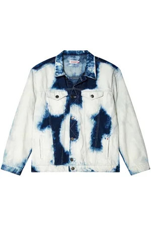 Charles Jeffrey Loverboy Chaqueta vaquera con efecto descolorido