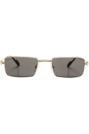 Cartier Gafas de sol con montura rectangular
