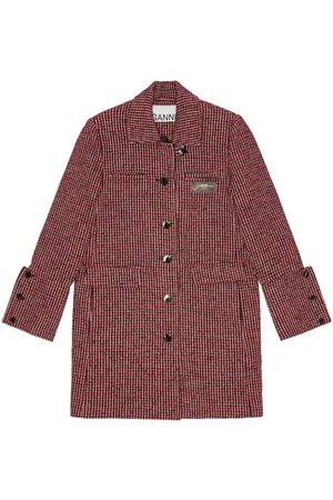 Ganni Chaqueta de cuadros