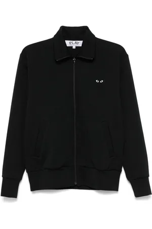 Comme des Garçons Chaqueta de chándal con corazón estampado