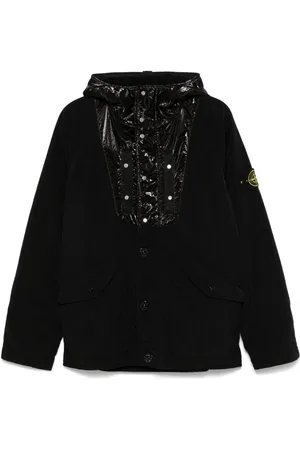 Stone Island Chaqueta con tejido Panama