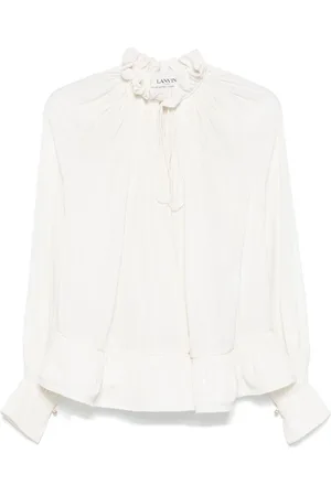 Lanvin Blusa fruncida